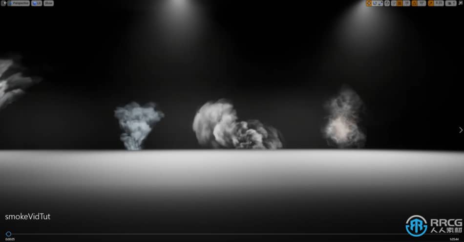 [Unreal Engine] UE虚幻引擎烟雾灰尘视觉特效制作视频教程 UE 第6张