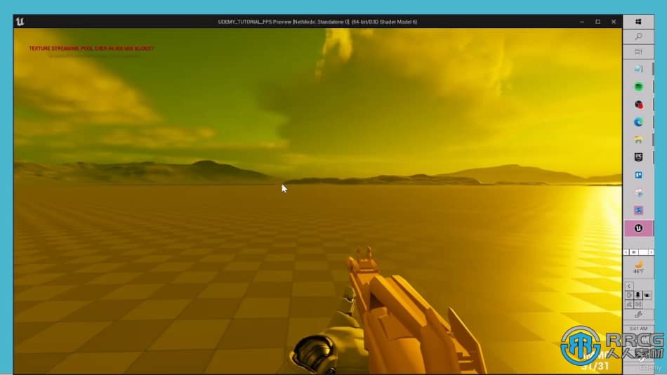 [Unreal Engine] UE5虚幻引擎FPS第一人称射击游戏蓝图制作视频教程 UE 第6张