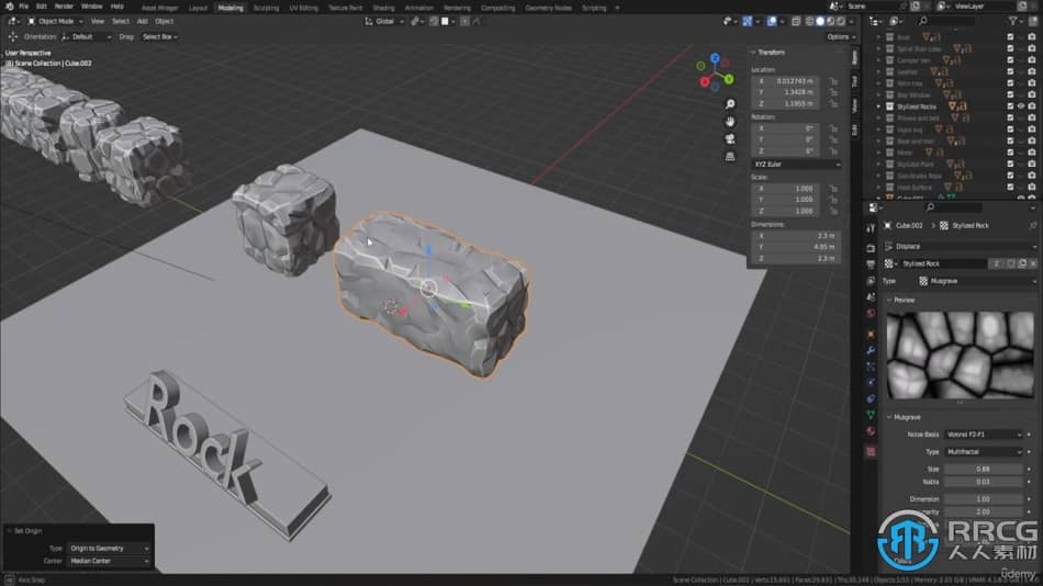 [Blender] Blender 3D建模世界初学者训练营视频教程 Blender 第19张